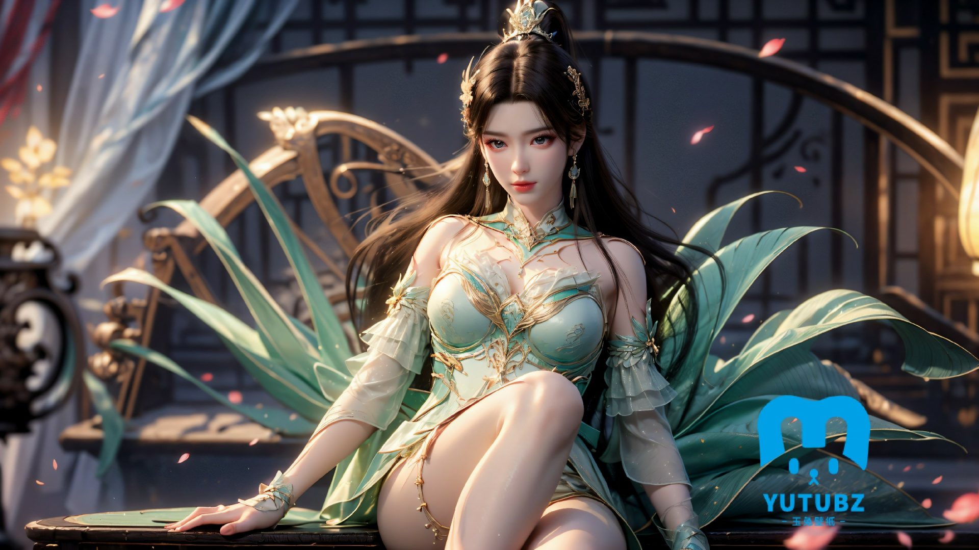 幻灯片-玉兔4K壁纸！