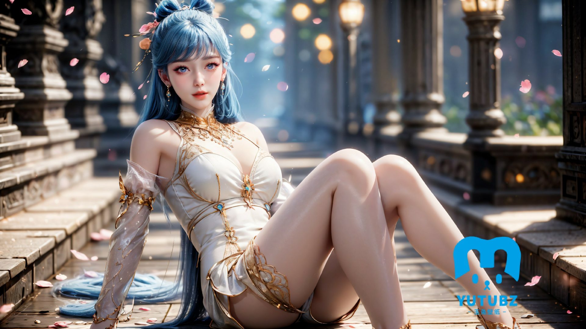 幻灯片-玉兔4K壁纸！