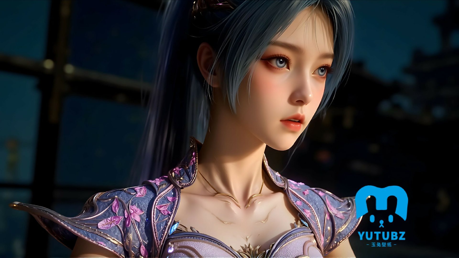 幻灯片-玉兔4K壁纸！