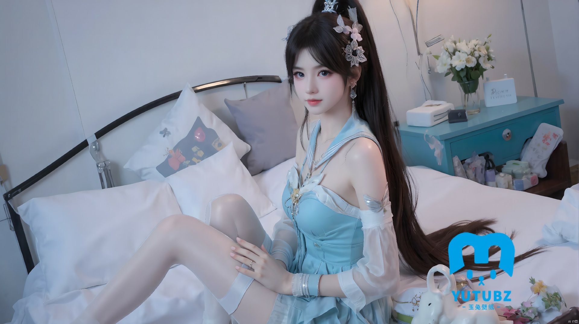 幻灯片-玉兔4K壁纸！