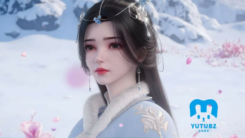 幻灯片-玉兔4K壁纸！