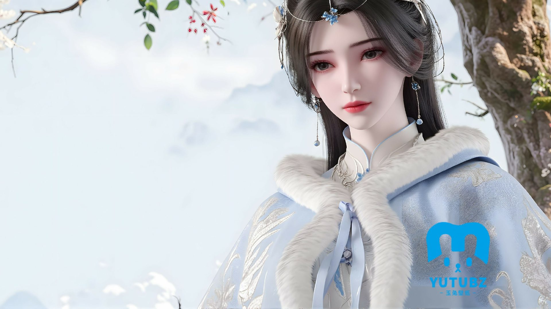 幻灯片-玉兔4K壁纸！