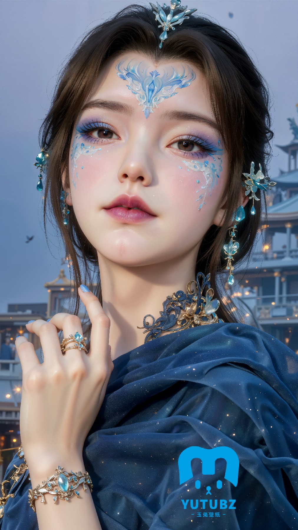 幻灯片-玉兔4K壁纸！