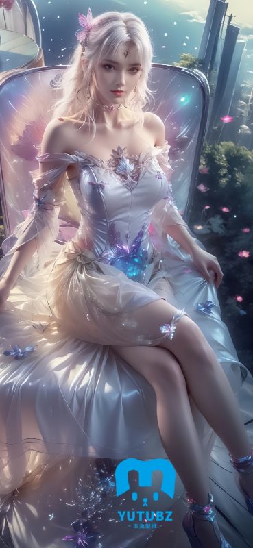 斗破苍穹-小医仙琉璃-玉兔4K壁纸！