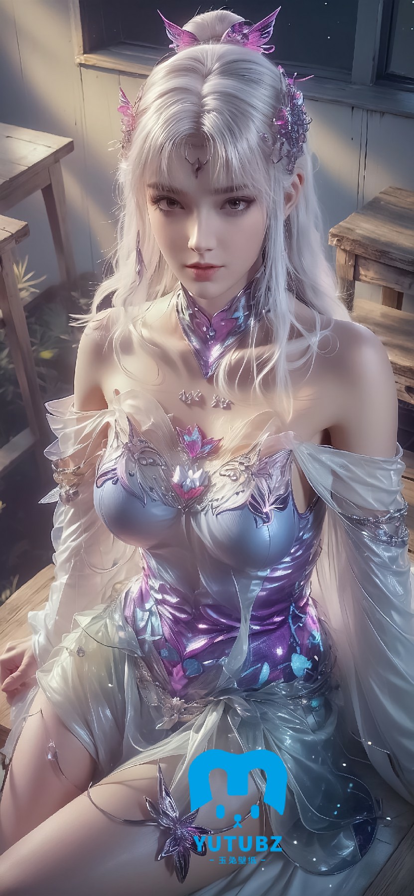 幻灯片-玉兔4K壁纸！