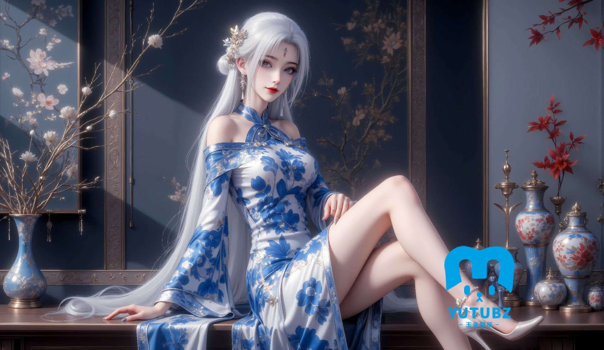 幻灯片-玉兔4K壁纸！